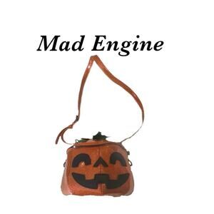 New Sparkly Pumpkin Purse by Mad Engine